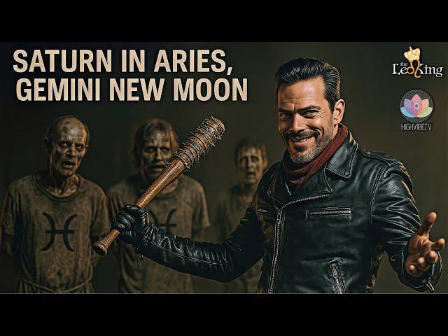 The Leo King New Moon in Gemini May 26 2025 Saturn in Aries Astrology/Tarot All Signs Horoscope
