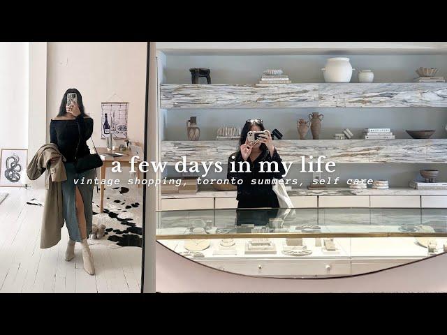 days in my life | good food, cafes, vintage shopping & solo dates