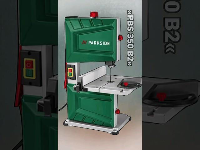 PARKSIDE Band Saw PBS 350 B2: 350W Power, 900m/min Speed - Your Ultimate Cutting Companion!