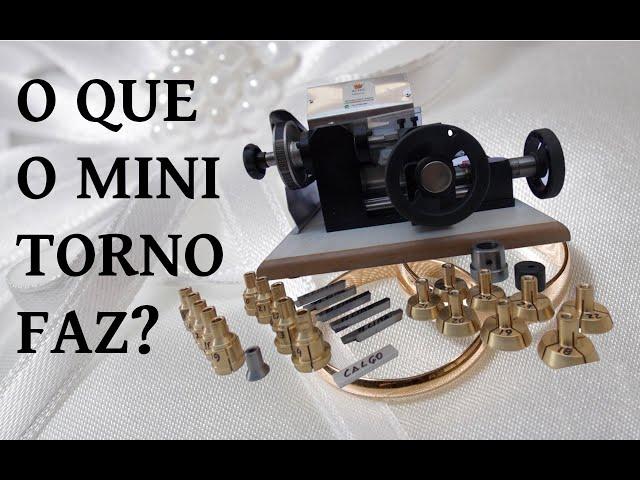 Mini Torno para Alianças - Dicas