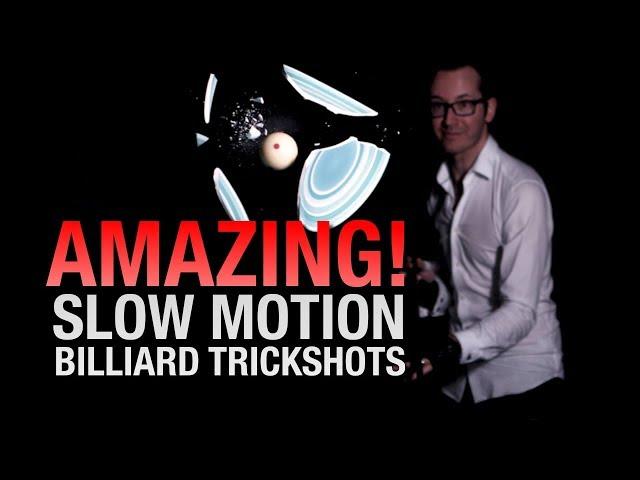 AMAZING SLOW MOTION BILLIARDS - Venom Trickshots IV- Ep:2