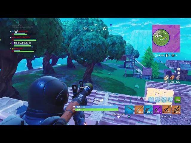 Fortnite rocket launcher win