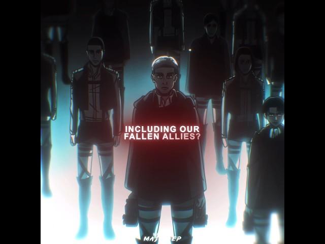 Erwin Smith Speech Edit | Shadow Lady (DU6AK Phonk Edit) #shorts