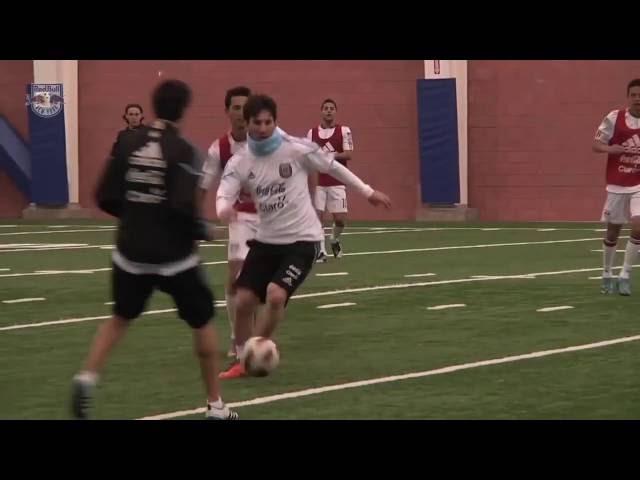 Lionel Messi vs New York RedBulls (U18s)