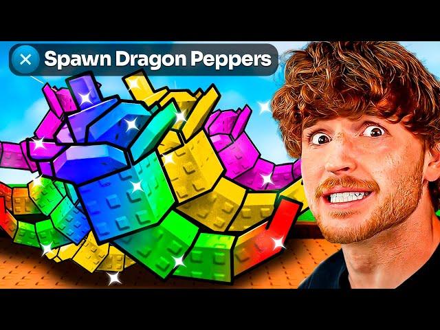 Grow a Garden OWNER Gave Me INFINITE DRAGON PEPPERS..