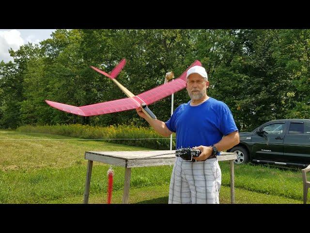 CHRYSALIS! Flying my 60" Hand Launch Glider...