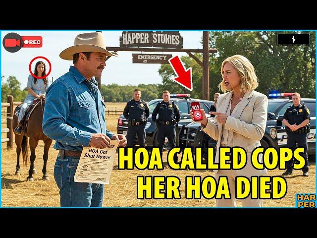 HOA Karen Called Cops to Ban My Daughter From Our Ranch — 5 Minutes Later, Her HOA Got Shut Down!