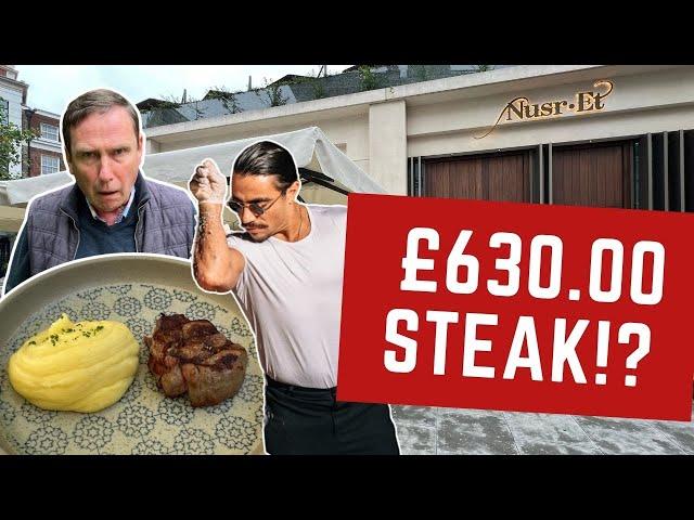 Reviewing SALT BAE'S EXPENSIVE NUSR-ET STEAKHOUSE! This Is Ridiculous!