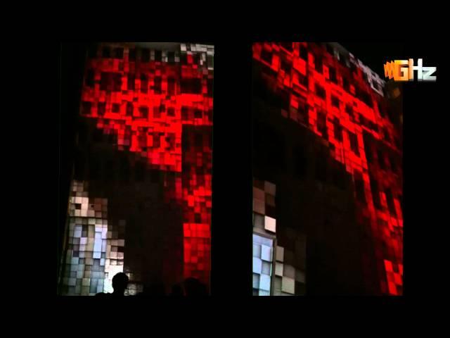 AMD VISION (Berlin 2011, LIano launch) - HD3D projection mapping show!