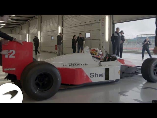 Taking the McLaren MP4/4 for a drive