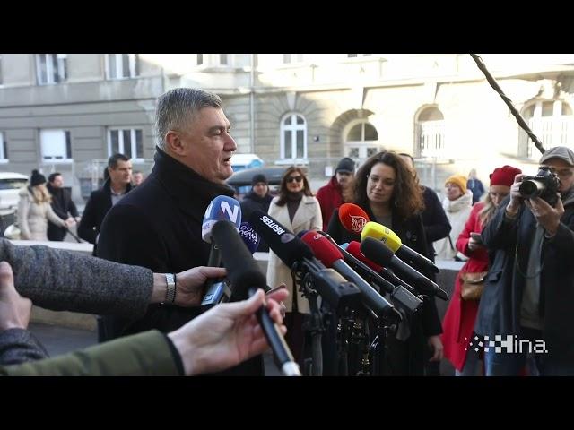 Predsjednik Zoran Milanović glasao na predsjedničkim izborima - izjava