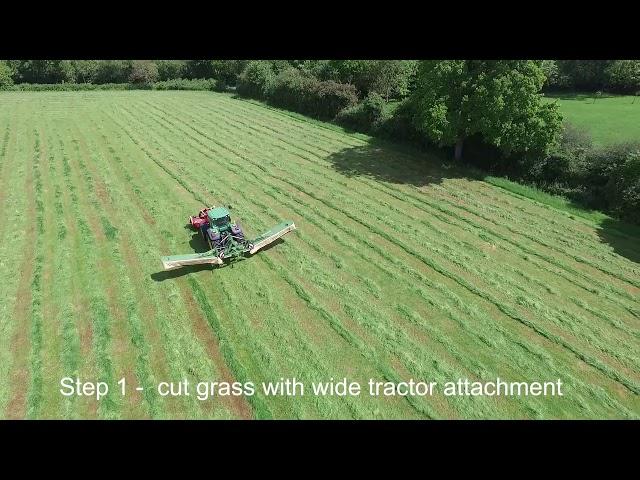 How to make hay bales in 3 simple steps!