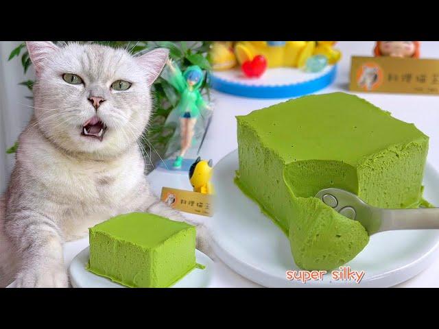 【Chef Cat ChangAn】Sweet Dessert For You #ChocolateLavaCake #CatCookingASMR #Shorts