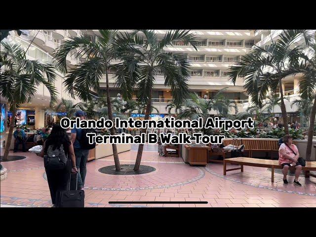 Orlando International Airport (MCO) Full Airport Walk Tour