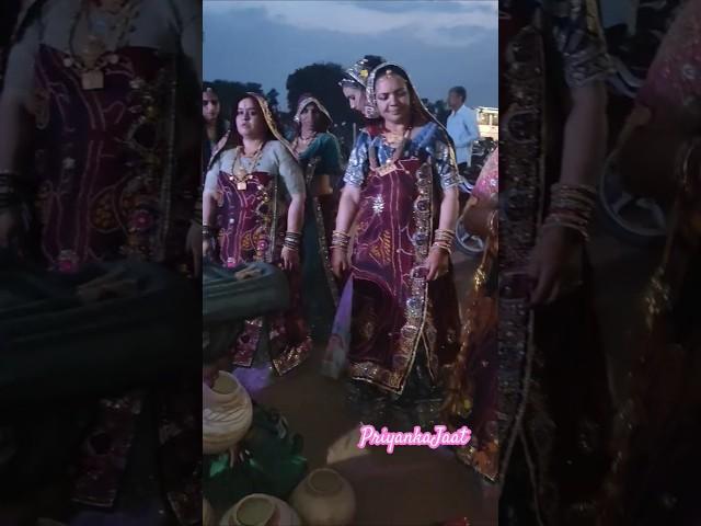 mami tagdi layo dausa ki#priyankajaat#shekhawaticulture#desivlogvillage#indianculture#jaatnilook#rj