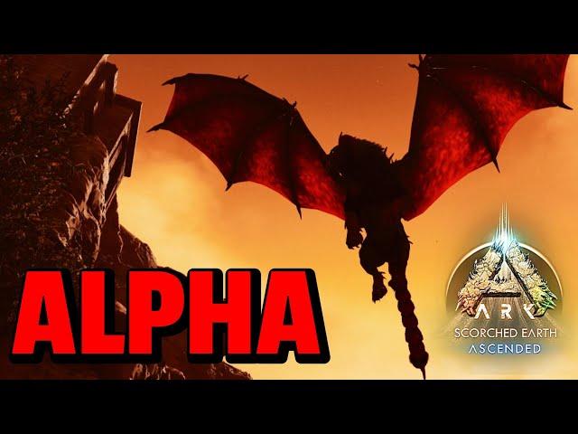 Alpha Manticore! Scorched Earth - Ark: Survival Ascended