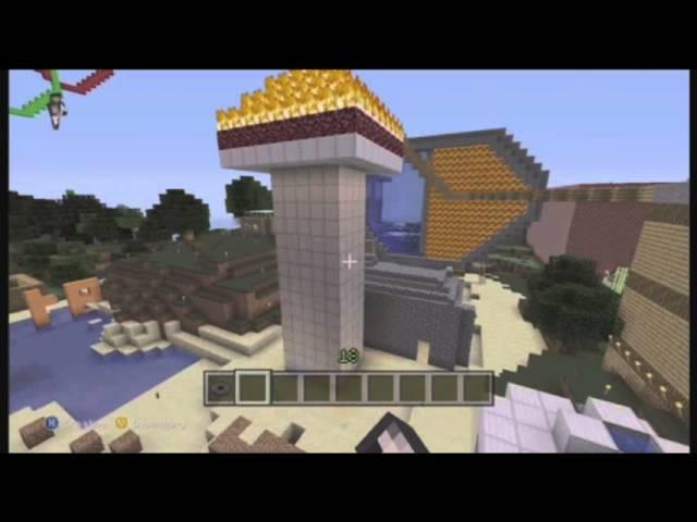 minecraft world tour. over 80 pixel arts and  awesome buildings!!
