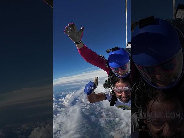 മറുനാടൻ ഷാജന്റെ ആകാശ ചാട്ടം | Skydiving | Marunadan Shajan