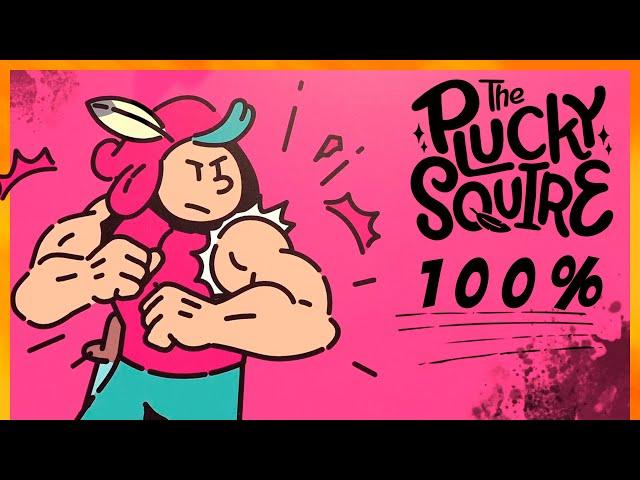 The Plucky Squire - Full Game Walkthrough (No Commentary) - 100% Achievements