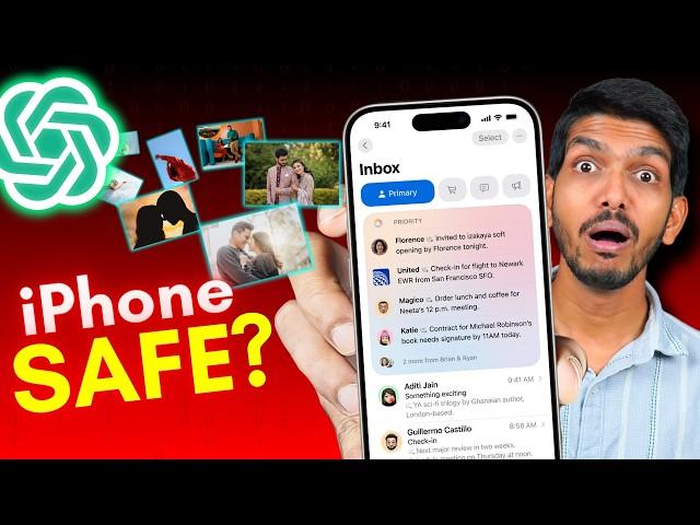 Is iPhone + ChatGPT Safe? Will iOS 18 Leak Your iPhone Data? WATCH THIS Before Its Late!! 