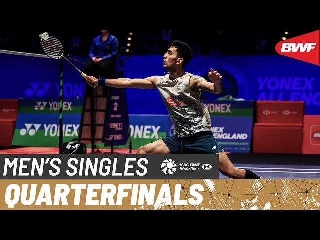 YONEX All England Open 2024 | Lee Zii Jia (MAS) vs. Lakshya Sen (IND) | QF