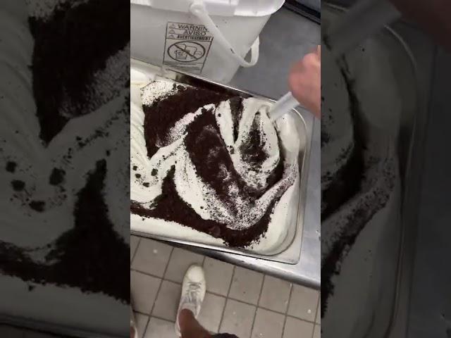 Oreo Cream Filling Ice Cream
