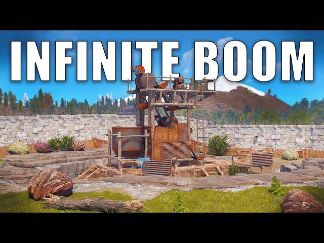 I took over the most overpowered quarry in rust...