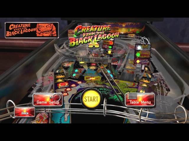 Creature from the Black Lagoon The Pinball Arcade DX11 Full HD 1080p