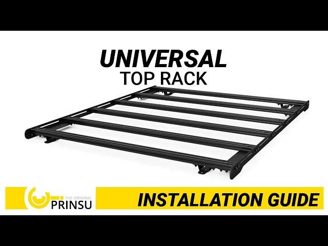 Prinsu Universal Top Rack Install