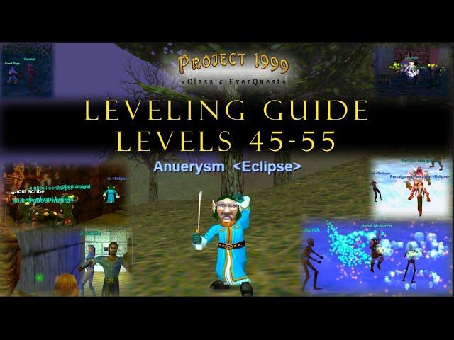 Everquest P99 -  Racing to the End Game! Necromancer Leveling 45-55