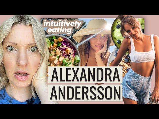 Dietitian Reviews Alexandra Andersson’s VEGAN What I Eat in a Day (Is This REALLY Intuitive Eating?)