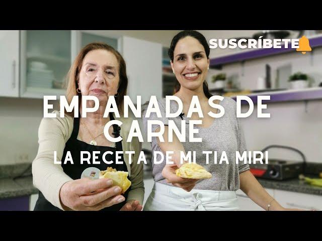 ¡EMPANADAS DE CARNE! La receta de mi tía Miri! Fáciles y deliciosas! | Sandra Jarufe - Pastelería