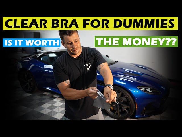 CLEAR BRA FOR DUMMIES... What is it? How does it work? Can you install it in your garage?