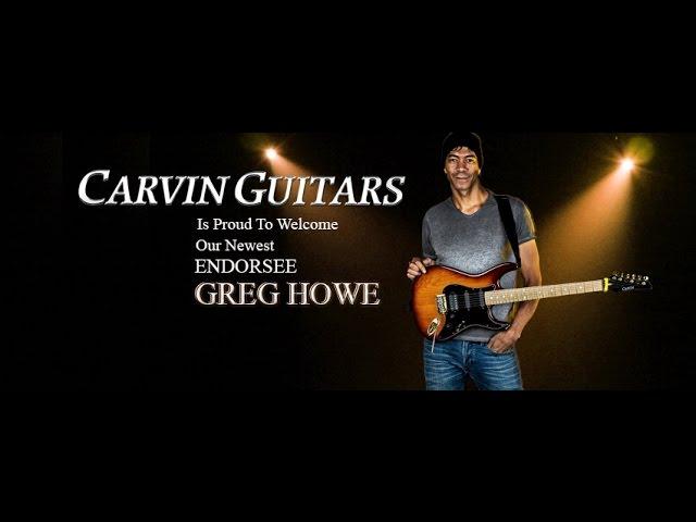 Greg Howe interview with Carvin Guitars