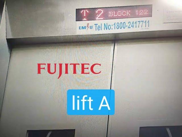 Fujitec lift A at blk 122 Ang Mo Kio Ave 3