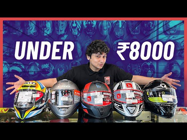 Top 6 helmets under ₹8000