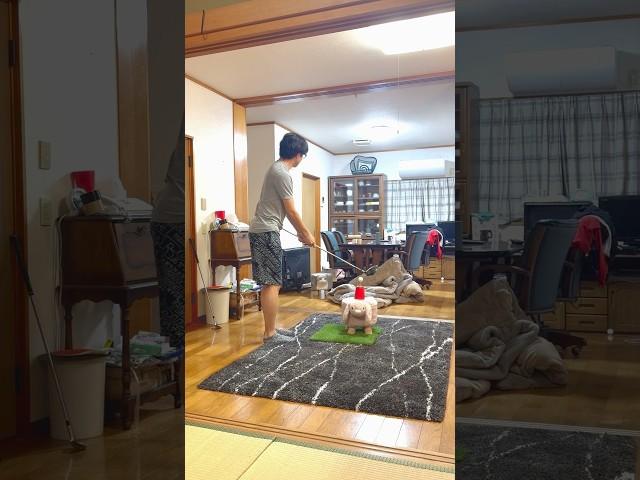 マジで悲しいゴルフ練習
