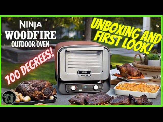 NEW NINJA WOODFIRE OUTDOOR OVEN UNBOXING AND FIRST LOOK!