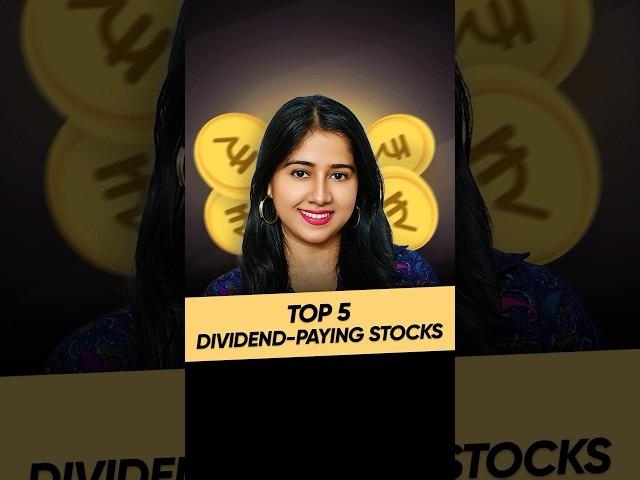 Top 5 Dividend-Paying Stocks for Consistent Income | Best Dividend Stocks #shorts