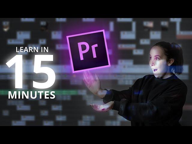 Learn Premiere Pro 2023 In 15 Minutes | ALL YOU NEED TO KNOW! Video editing basics