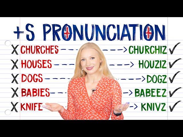 Plural Nouns Pronunciation - /s/ /z/ or /iz/? (pronounce PERFECTLY every time!) (+ Free PDF & Quiz)