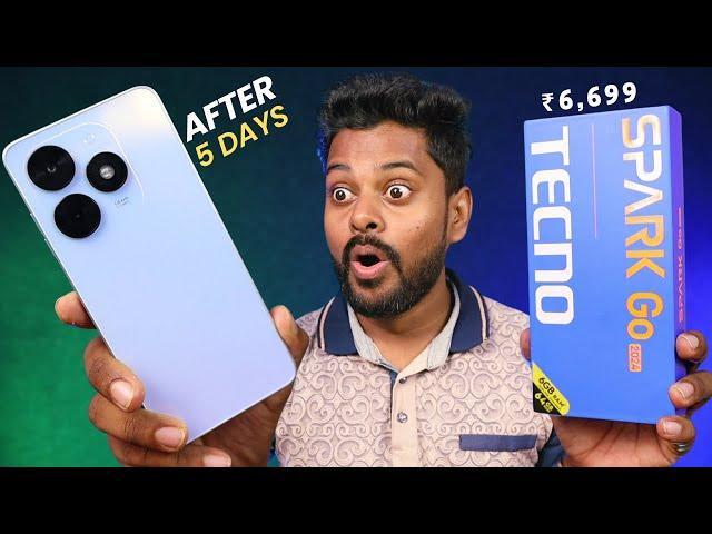 Tecno Spark Go 2024 Review After 5 Days || Tecno Spark Go 2024 Unboxing Amazon Unit