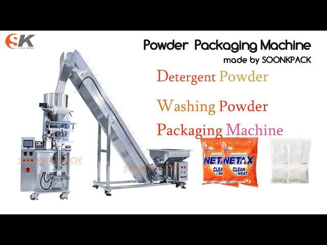 How To Use Fully Automatic Detergent Powder Packing Machine Washing Powder Packaging Machinery Price