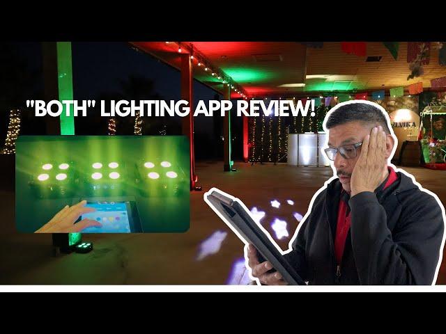 Both Lighting App Review = Total control and color mixing IR4 & RF4!