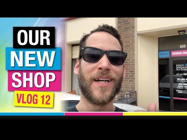 We Built a High-Tech Screen Printing Shop from Scratch!