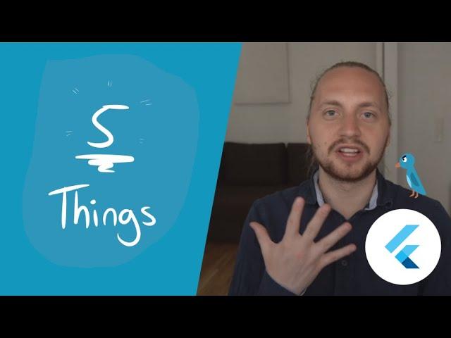 5 THINGS I WISH I KNEW When I Started Flutter