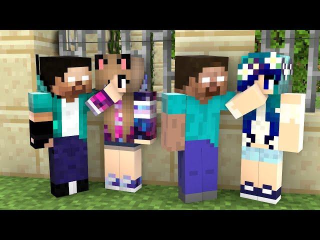 XDJames Herobrine vs XDSchool Herobrine - Funny Minecraft Animation