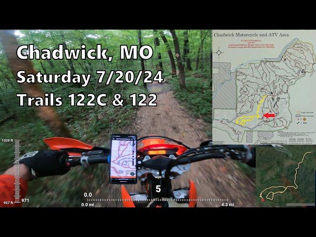 Trails 122C, 122 (Mixed difficulty) - Chadwick Motorcycle & ATV Area