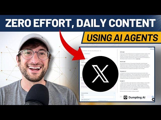 How to set up an X AI agent to research & post daily