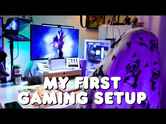 My First Gaming Setup- Game Room Tour 2024